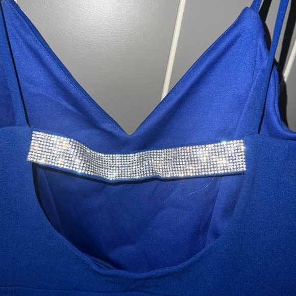 Blue mini dress - Picture 3 of 4